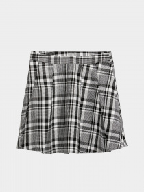 Юбка миди H&M модель 0576417_комб. Фото