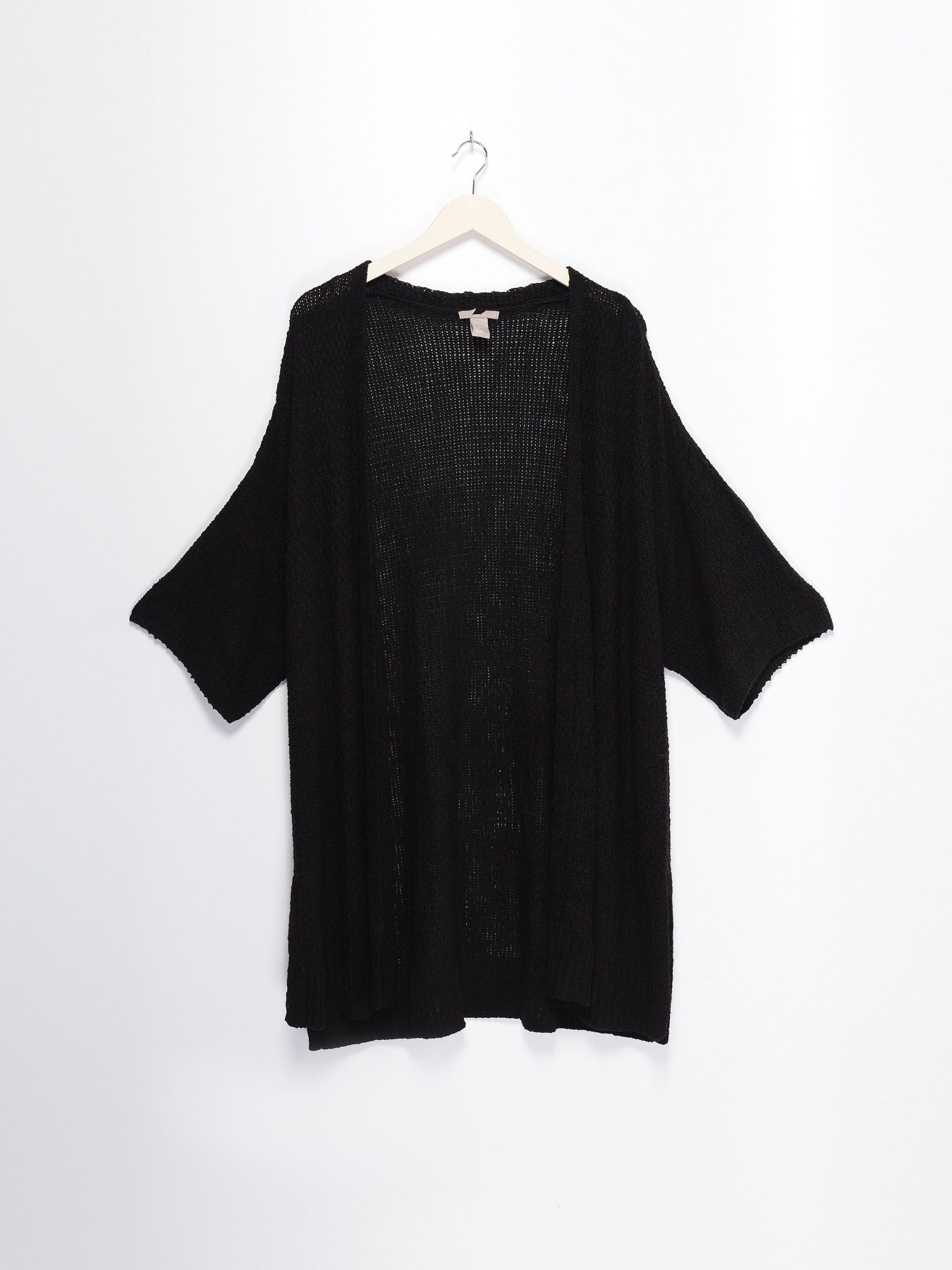 Кардиган H&M модель 0372348_чорний Фото