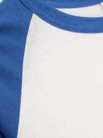 Лонгслив H&M модель 0375849_білий з синім Фото