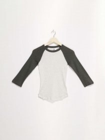 Лонгслів H&M модель 0375849_с.сірий з с.хакі Лонгслів H&M модель 0375849_с.сірий з с.хакі Фото