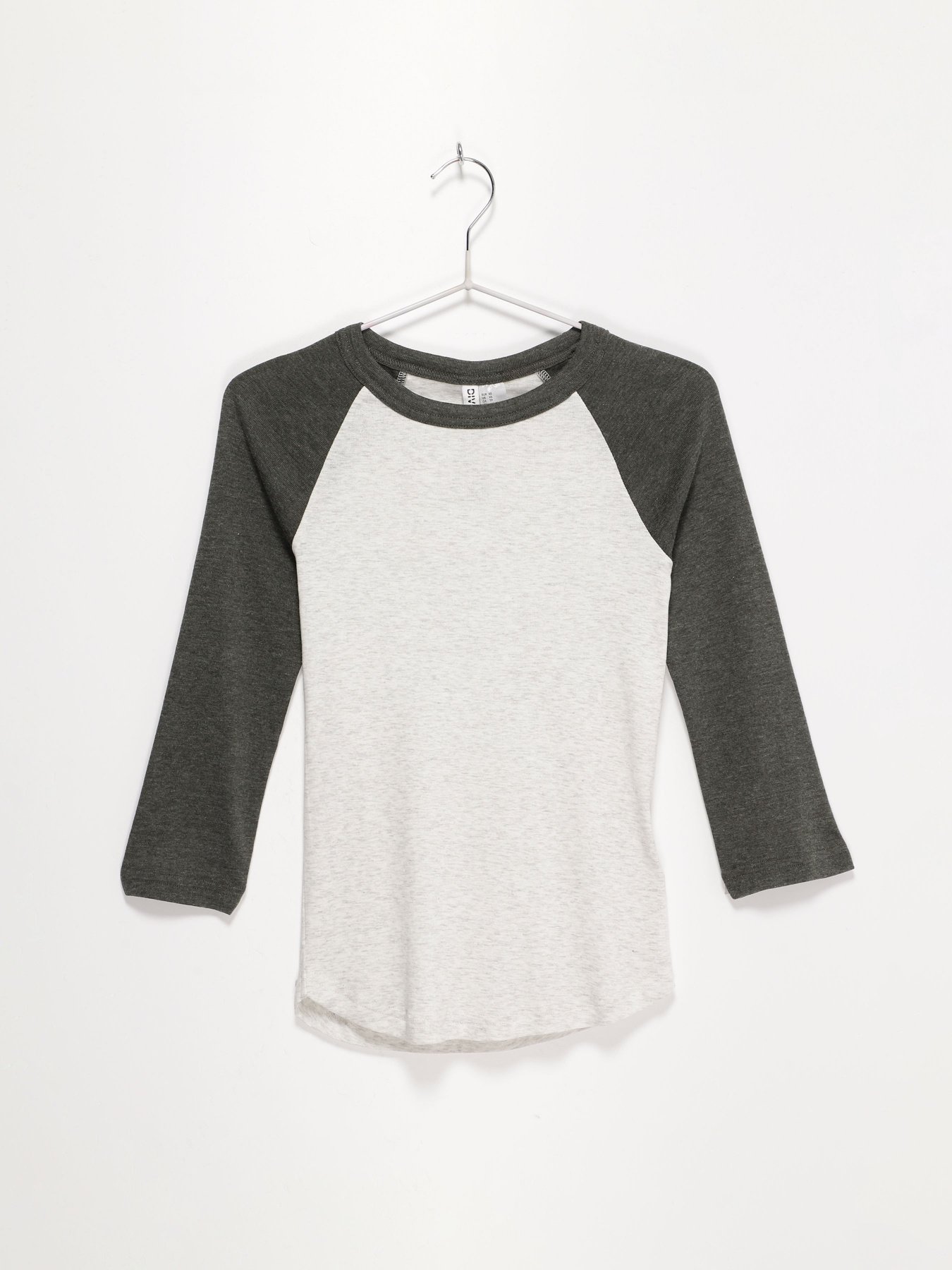 Лонгслив H&M модель 0375849_сірий комб. Фото