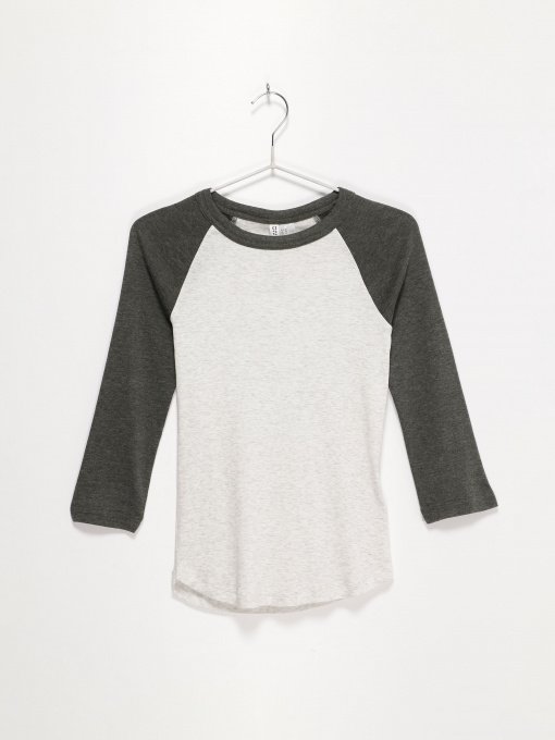 Лонгслів H&M модель 0375849_сірий комб. Фото