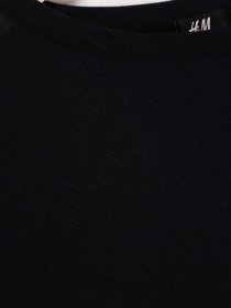 Джемпер H&M модель 0378447_чорний Фото