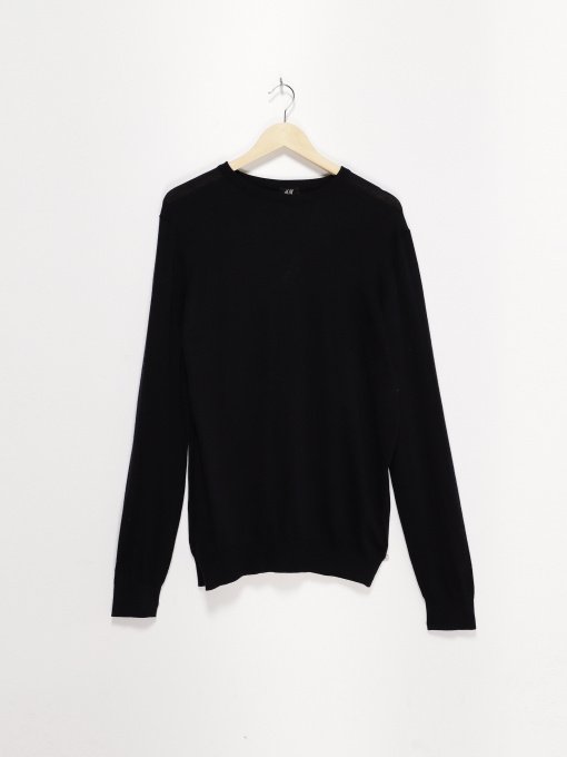 Джемпер H&M модель 0378447_чорний Фото