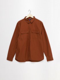 Рубашка H&M модель 0379457_коричневий Фото