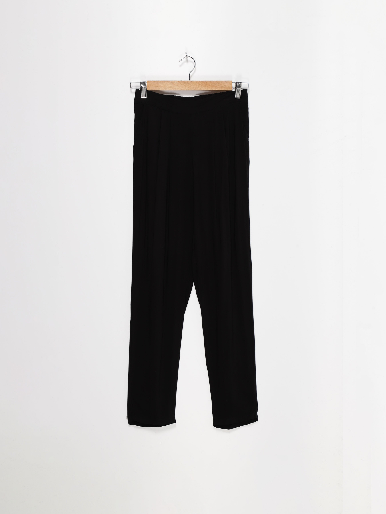 Повсякденні штани H&M модель 0388550_чорний Фото