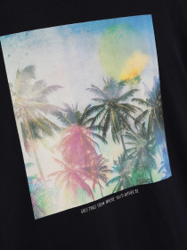 Футболка H&M модель 0394674_т.синій комб. Фото