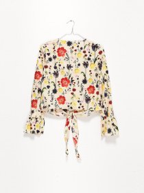 Блуза H&M модель 0584483_комб. Фото