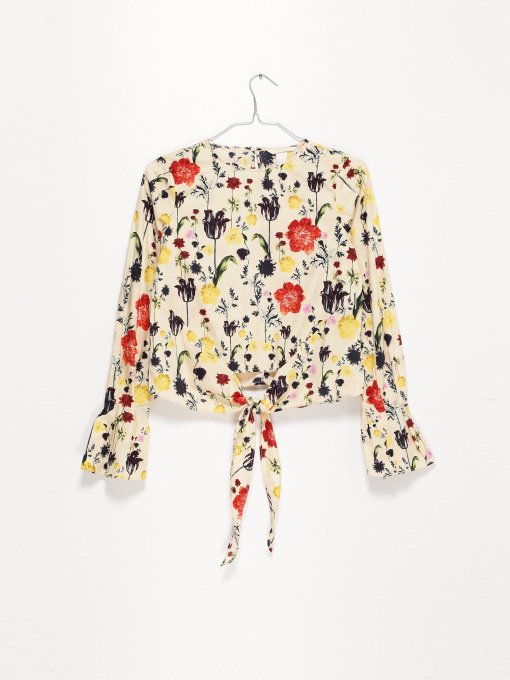 Блуза H&M модель 0584483_комб. Фото