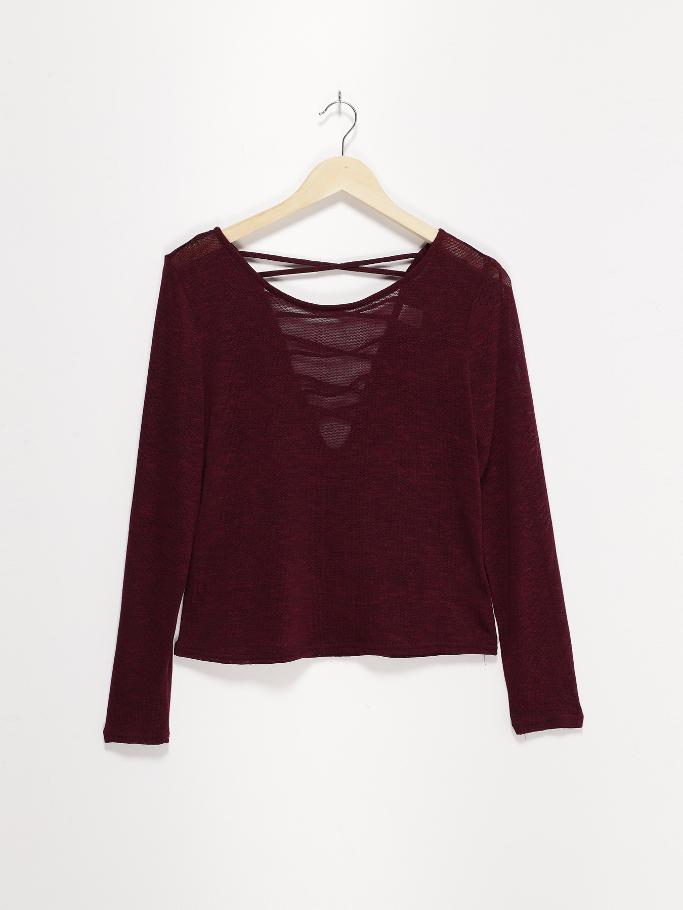 Джемпер H&M модель 0395495_фіолетовий Фото