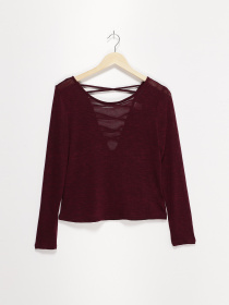 Джемпер H&M модель 0395495_фіолетовий Фото