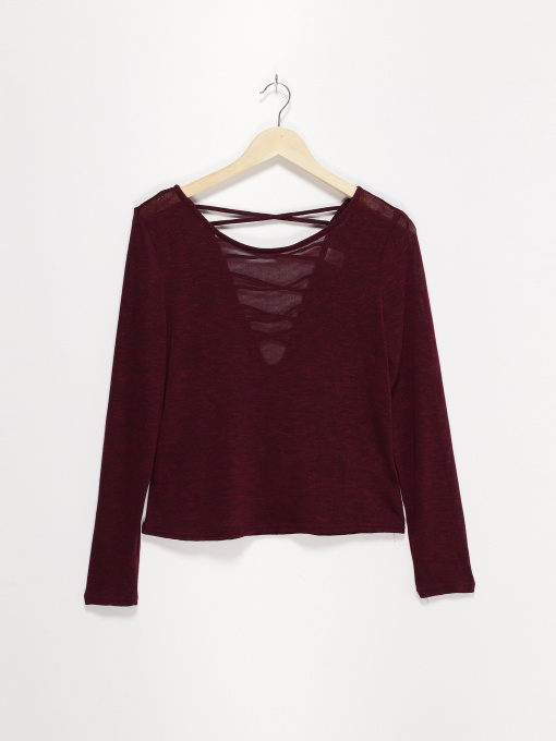 Джемпер H&M модель 0395495_фіолетовий Фото