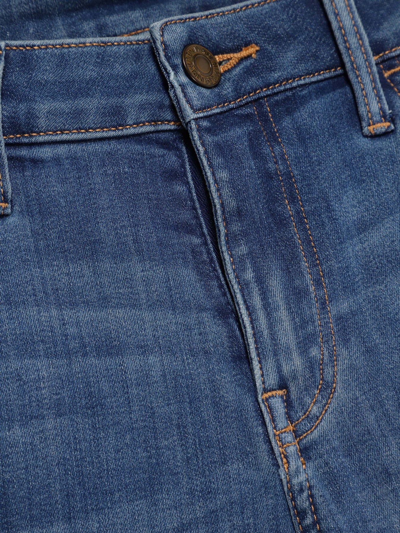 Прямые джинсы H&M модель 0399087_синій Фото