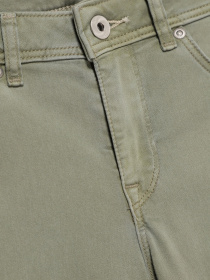 Брюки повседневные H&M модель 0400246_с.зелений Фото