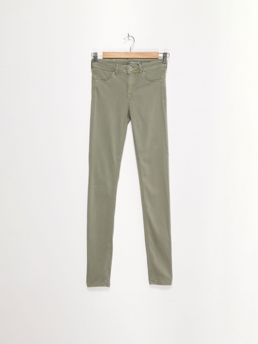 Брюки повседневные H&M модель 0400246_с.зелений Фото