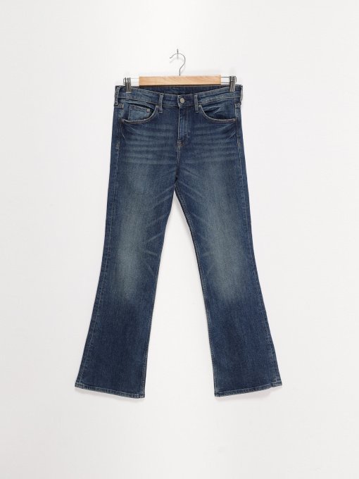 Прямые джинсы H&M модель 0400305_синій Фото