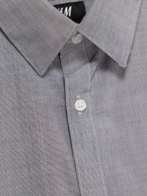 Рубашка H&M модель 0400531_сірий Фото