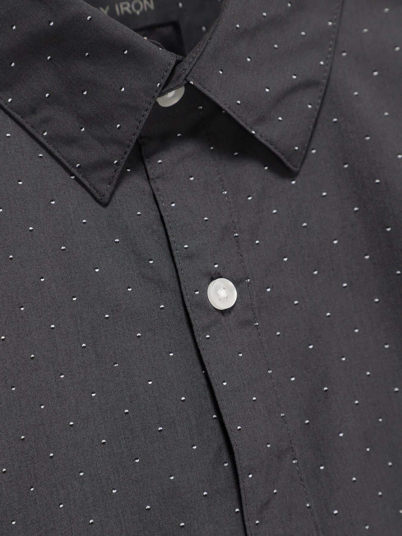 Рубашка H&M модель 0400531_т.сірий комб. Фото