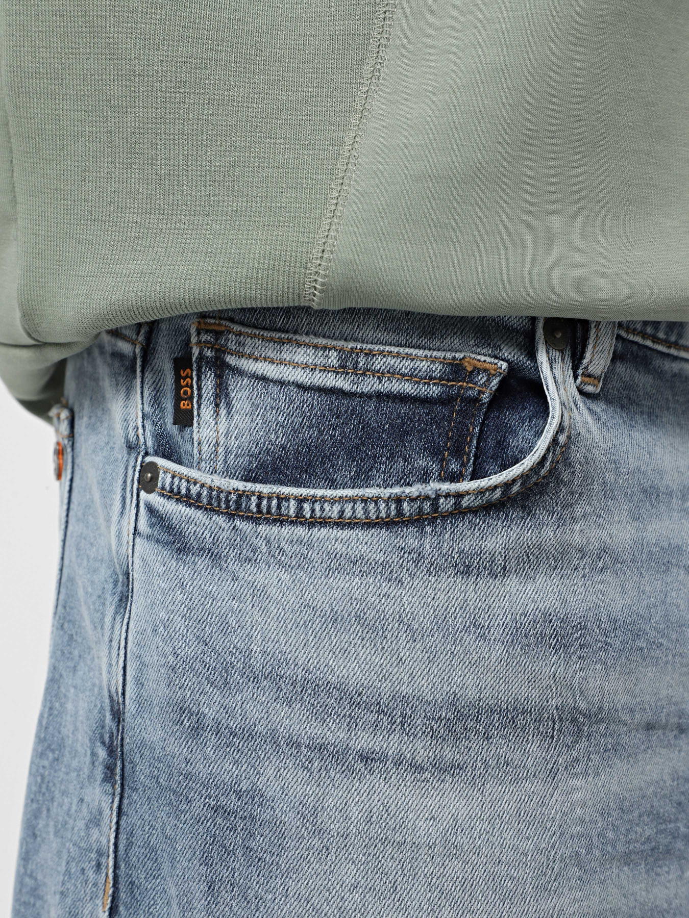 Завужені джинси Boss модель 50537808-442 Фото