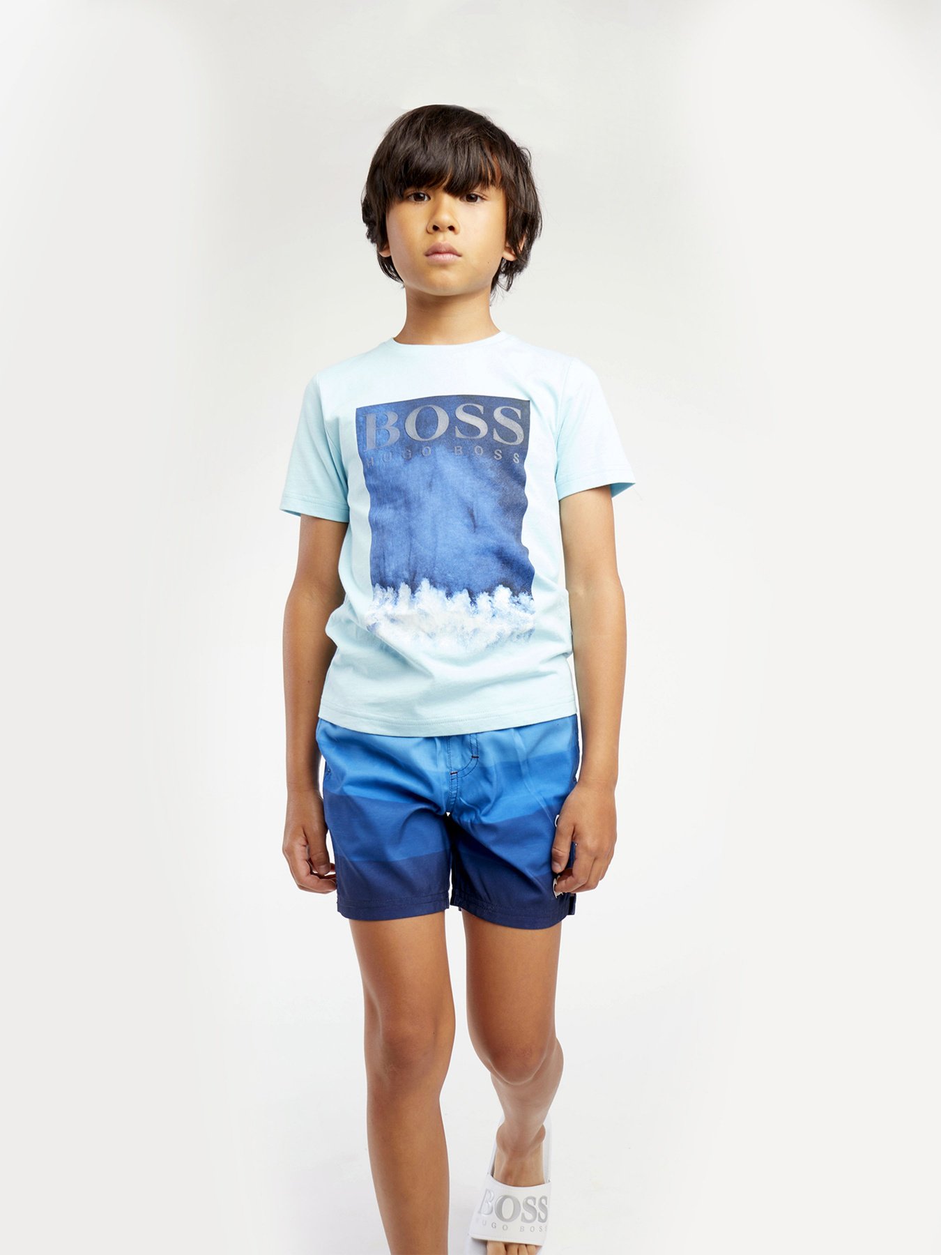 Шорты для плавания Boss модель J24683/Z40 Фото