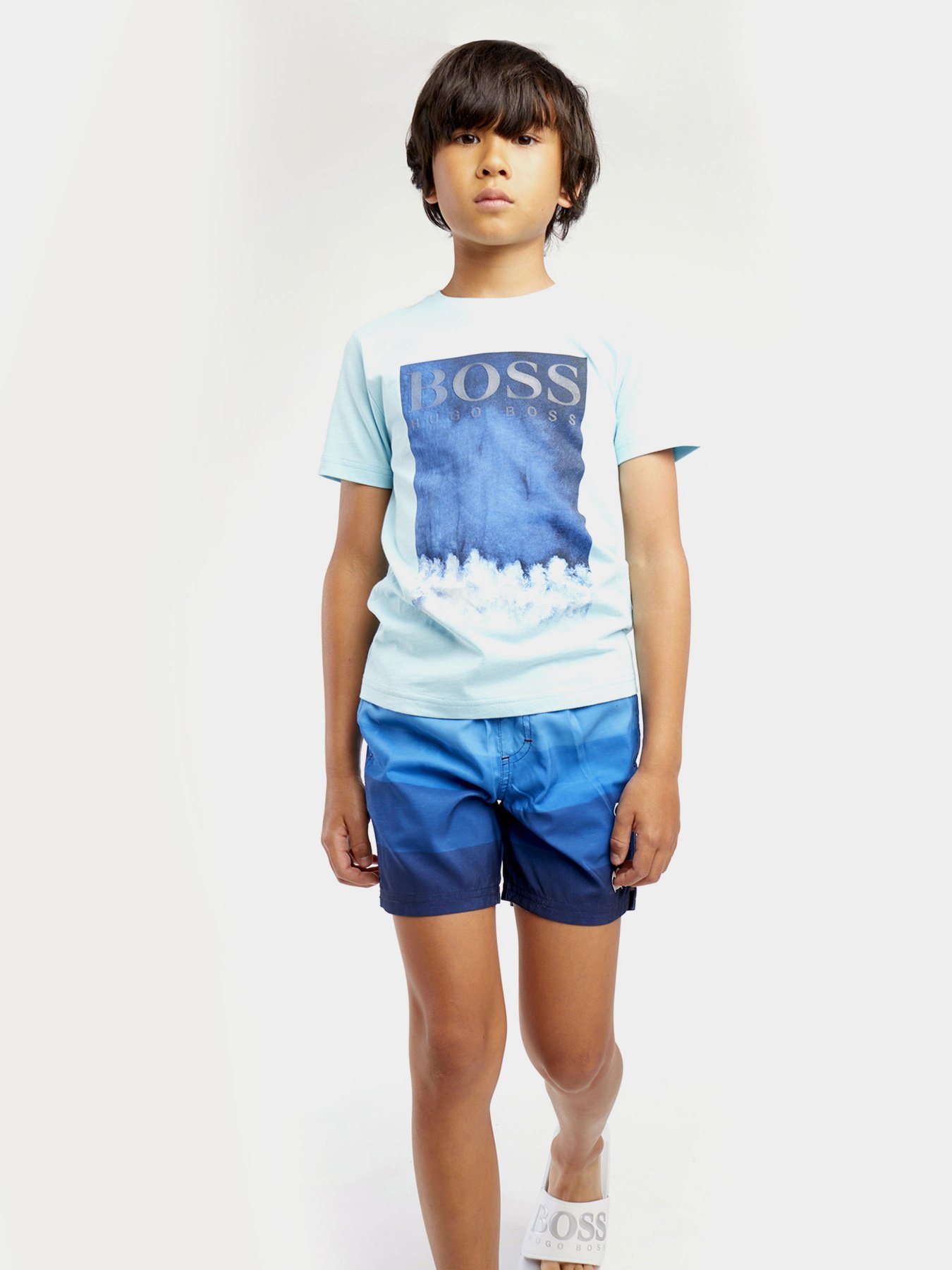 Шорты для плавания Boss модель J24683/Z40 Фото