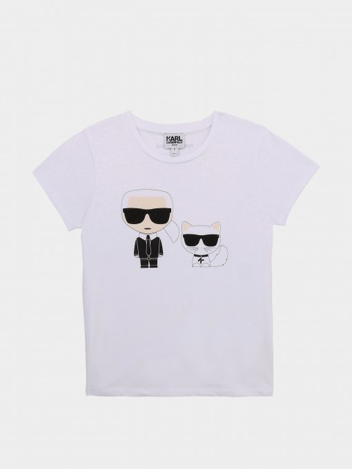 Футболки и поло Karl Lagerfeld Kids модель Z15297/10B Фото