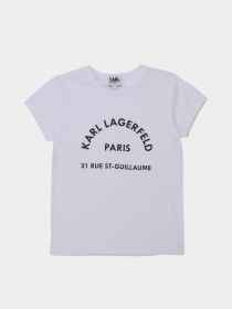 Футболки и поло Karl Lagerfeld Kids модель Z15M59/10B Фото