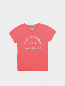 Футболка Karl Lagerfeld Kids модель Z15M59/488 Фото