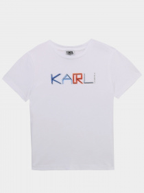 Футболки и поло Karl Lagerfeld Kids модель Z25274/10B Фото
