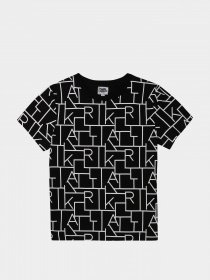 Футболка Karl Lagerfeld Kids модель Z25279/M41 Фото