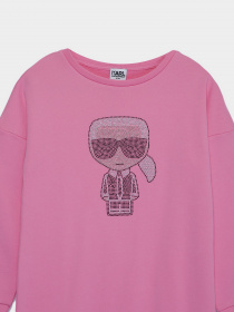 Платье миди Karl Lagerfeld Kids модель Z12190/45A Фото