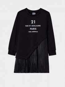 Платье мини Karl Lagerfeld Kids модель Z12195/09B Фото