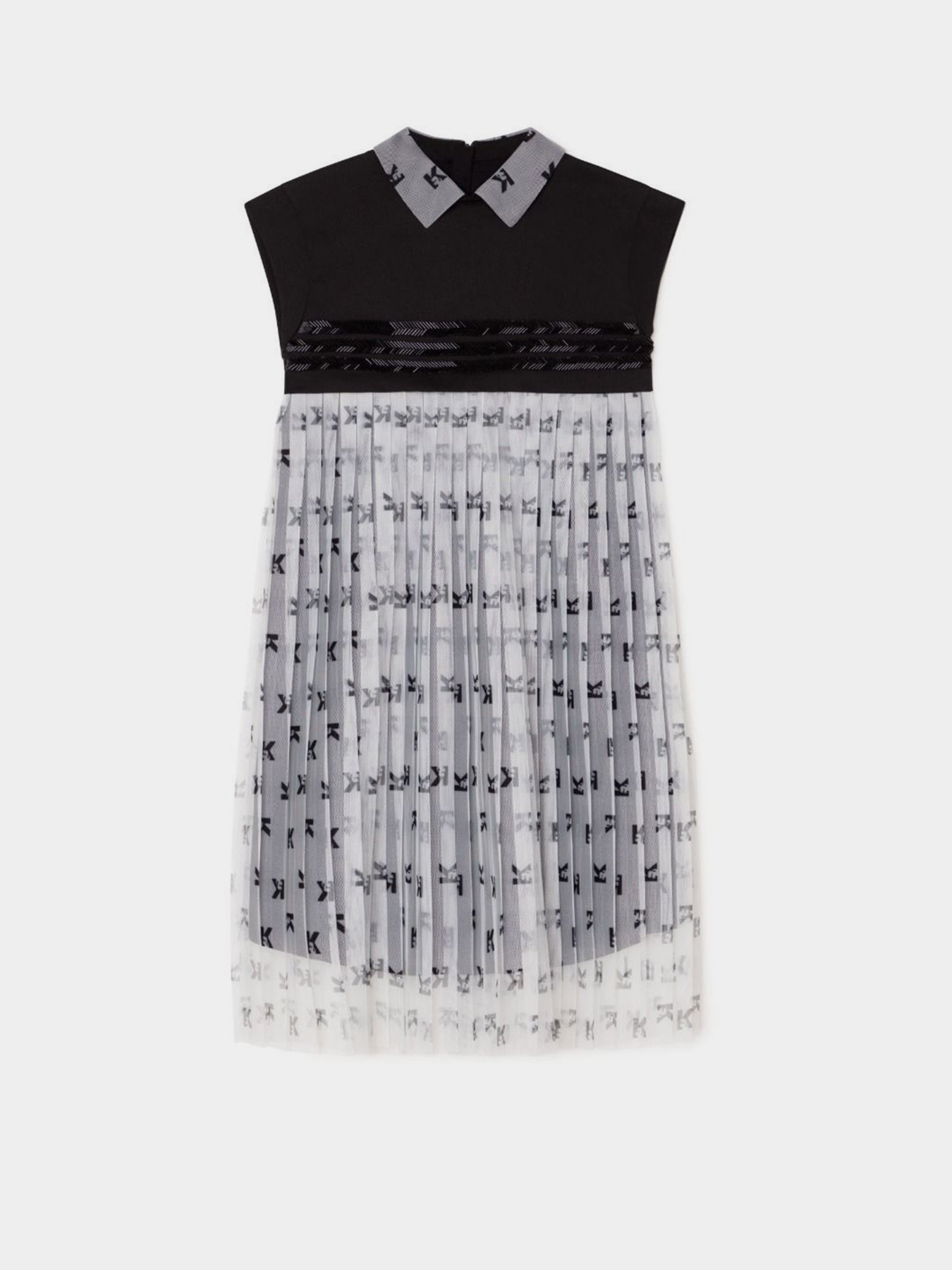 Сукня міді Karl Lagerfeld Kids модель Z12199/M41 Сукня міді Karl Lagerfeld Kids модель Z12199/M41 Фото