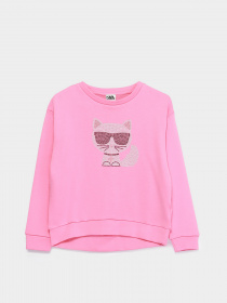 Світшот Karl Lagerfeld Kids модель Z15338/45A Світшот Karl Lagerfeld Kids модель Z15338/45A Фото