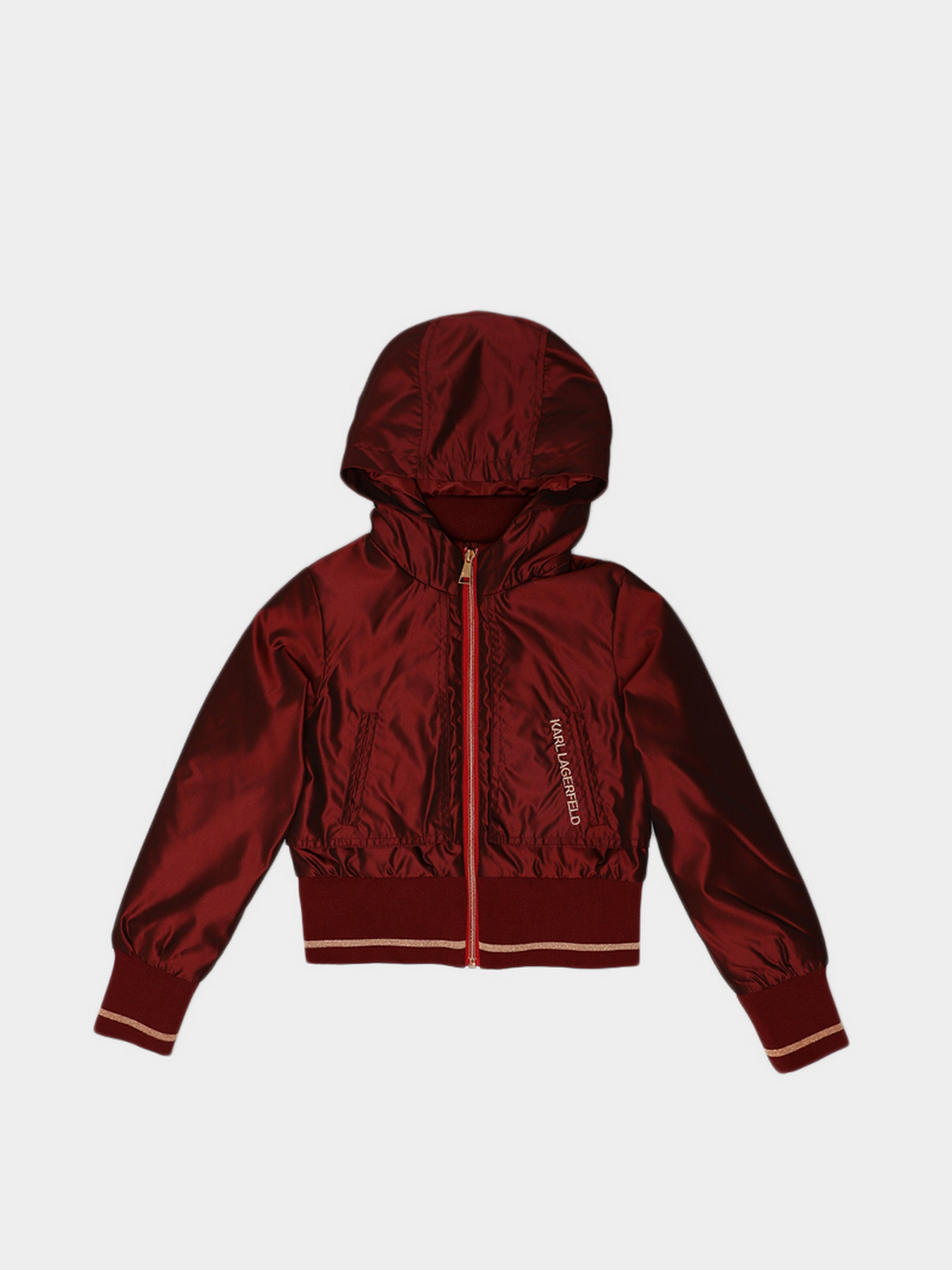 Демісезонна куртка Karl Lagerfeld Kids модель Z16119/96H Фото