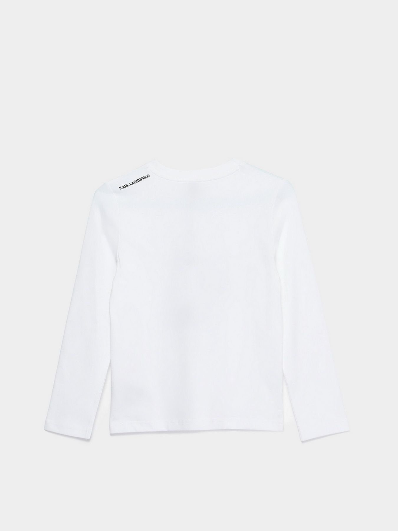 Лонгслів Karl Lagerfeld Kids модель Z25315/10B Фото