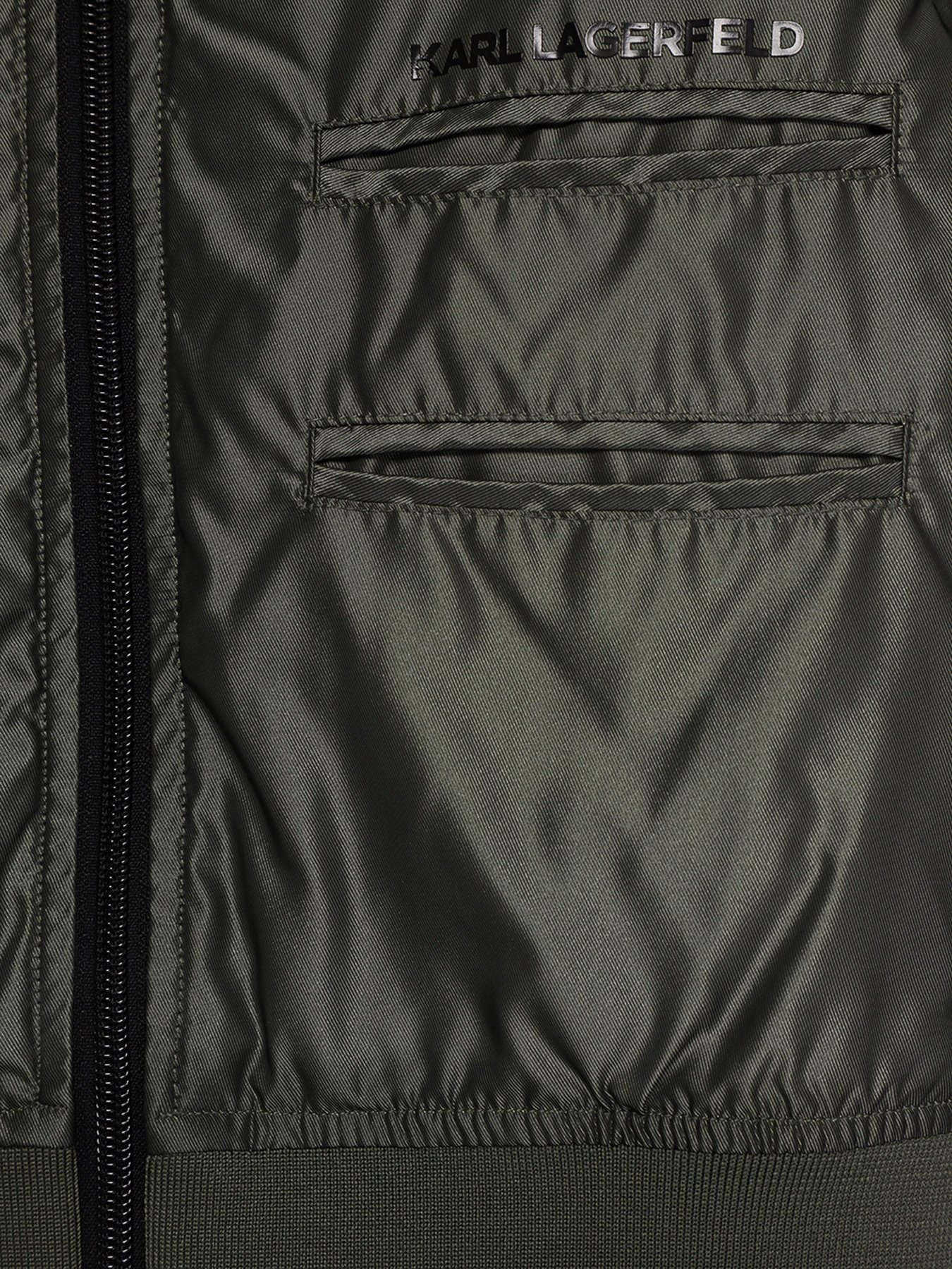 Демісезонна куртка Karl Lagerfeld Kids модель Z26083/665 Фото