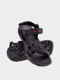 Сандалии Hitec Lonigo модель LONIGO-BLACK/RED Фото