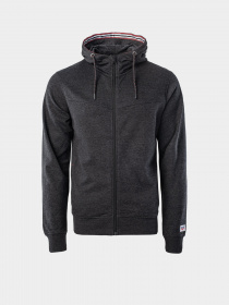 Кофта спортивная Hitec Sabarin модель SABARIN-BLACK MELANGE Фото