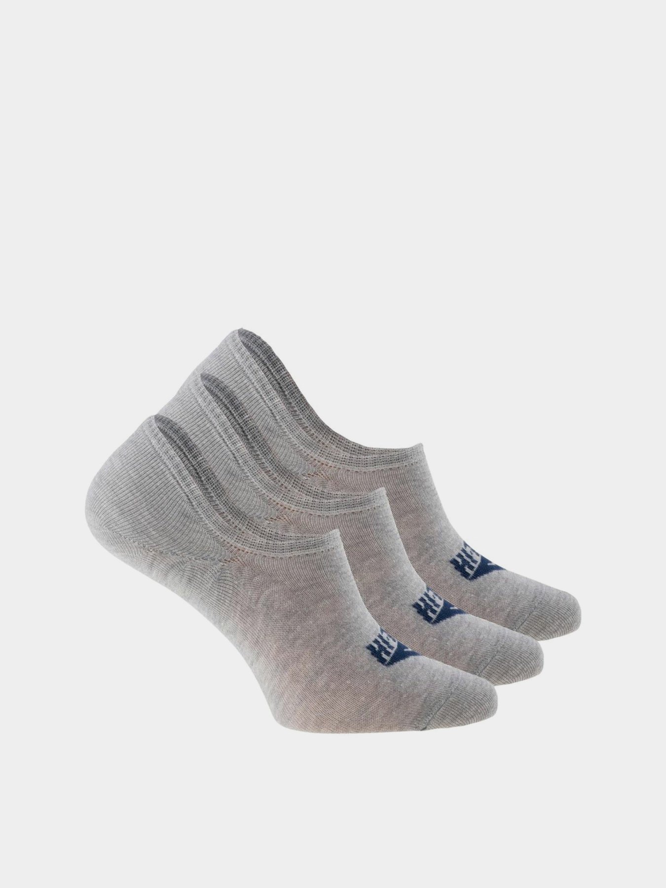 Набор носков Hitec Streat модель STREAT-GREY MELANGE/BLACK LOGO Фото