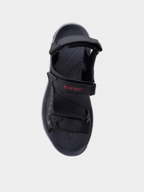 Сандалії Hitec Lubiser модель LUBISER-BLACK/DARK GREY/RED Фото