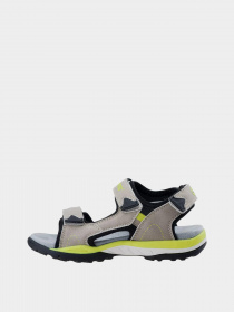 Сандалии Hitec Maleni JR модель MALENI JR-BLACK/SAND/LIME YELL Фото
