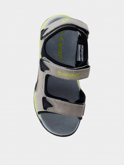 Сандалії Hitec Maleni JR модель MALENI JR-BLACK/SAND/LIME YELL — фото 5 - INTERTOP