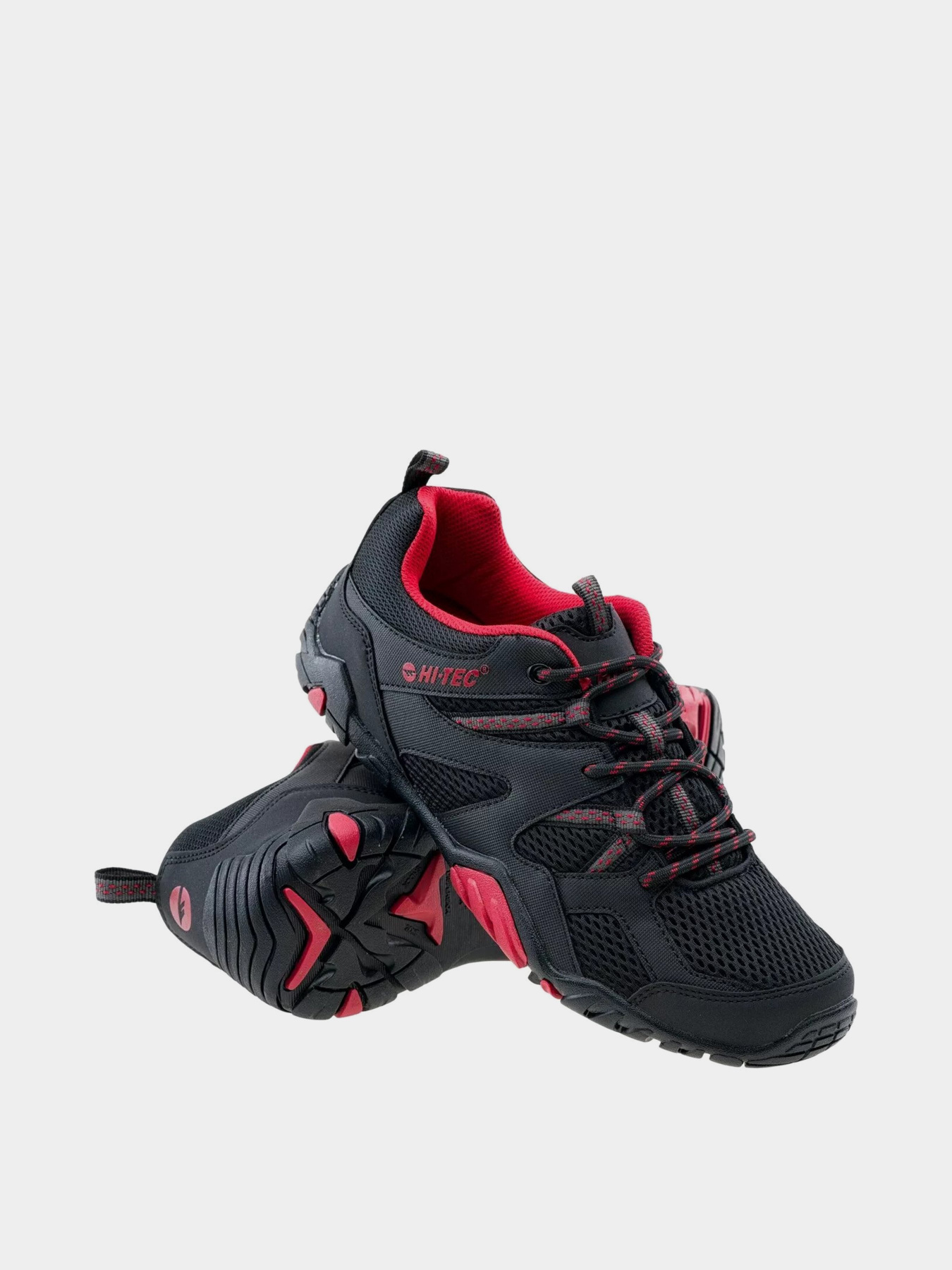 Кросівки для спорту Hitec Rengos модель RENGOS-BLACK/RED Фото