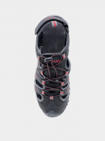Сандалії Hitec Tiore модель TIORE-BLACK/DARK GREY/RED Фото