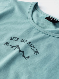 Футболка Hitec Lady модель LADY VANDRA-DUSTY TURQUOISE Фото