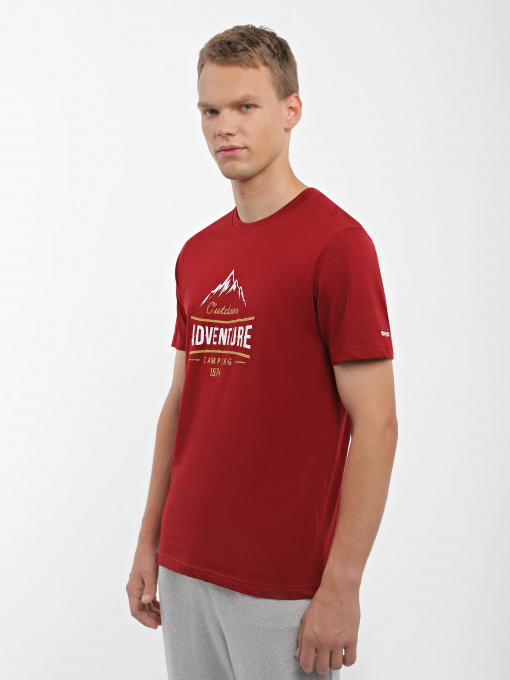 Футболка Hitec модель LORE-POMEGRANATE Фото