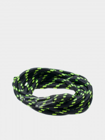 Шнурки Hitec Lace модель LACE TRIP-BLACK/LIME Фото