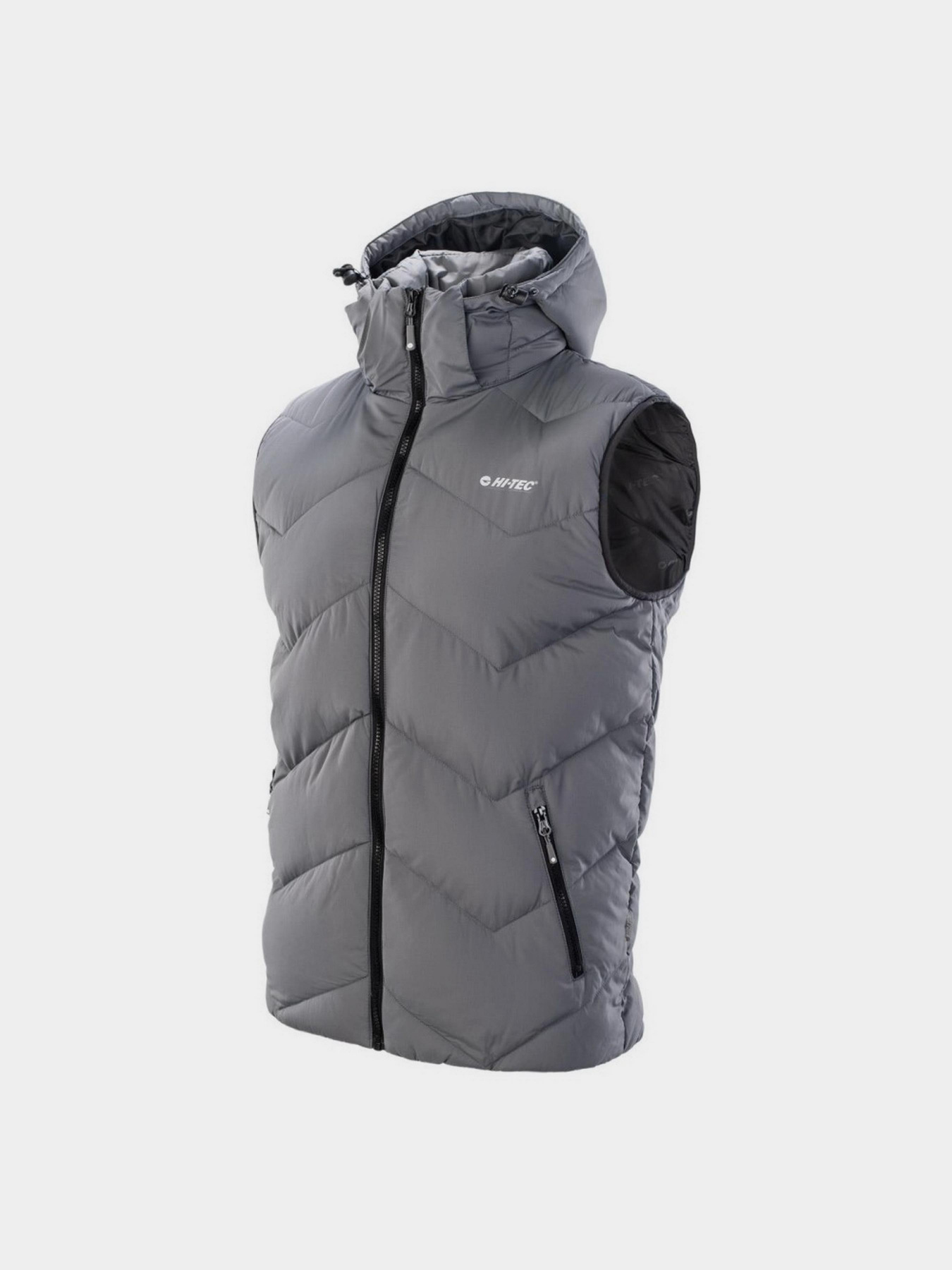 Утеплений жилет Hitec Charmo модель CHARMO-SMOKED PEARL/BLACK Фото
