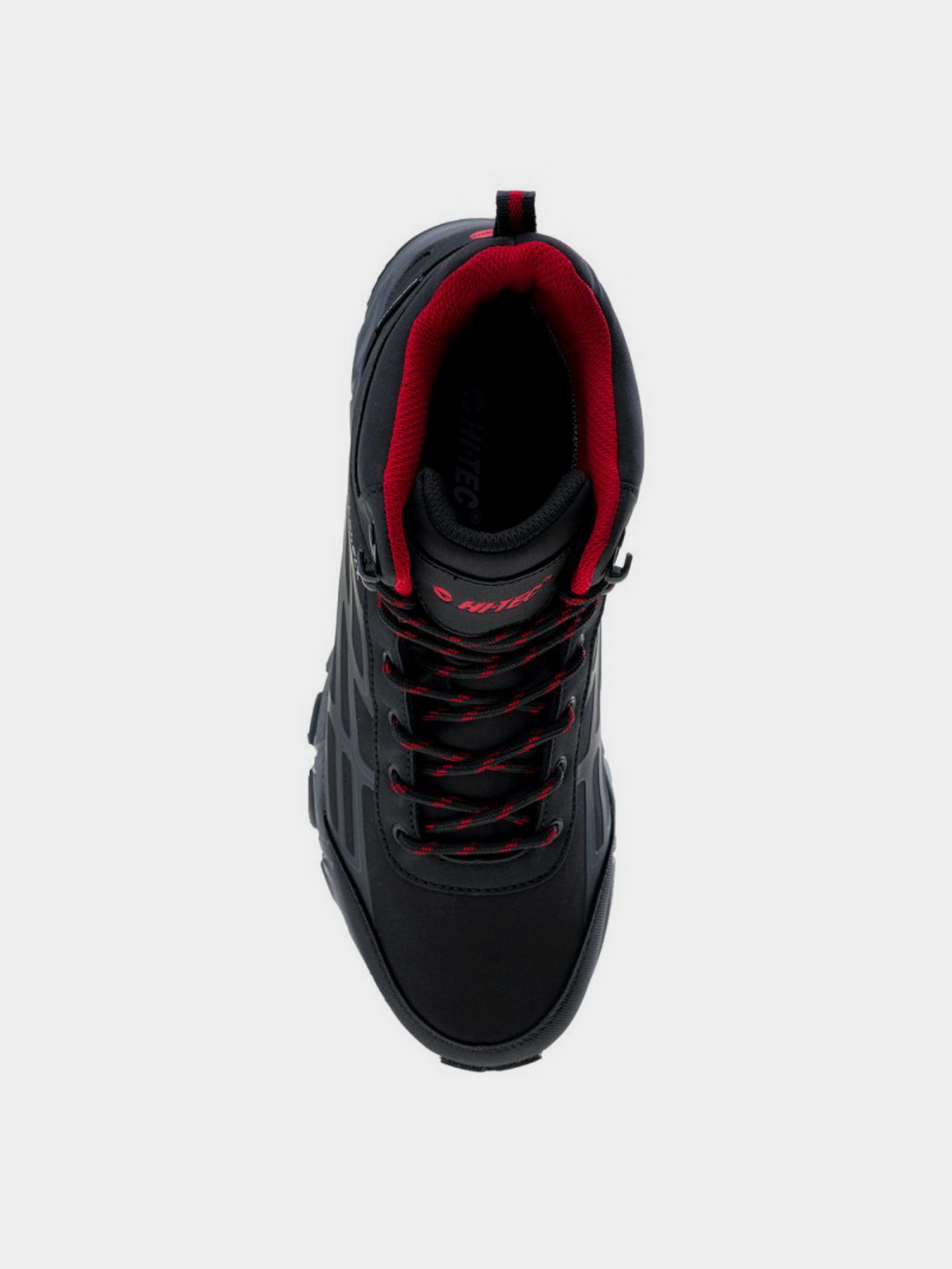 Тактические ботинки Hitec Mitoko Mid WP модель MITOKO MID WP-BLACK/TANGO RED Фото